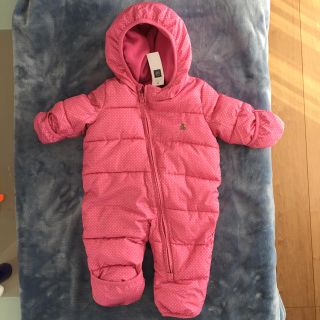 ベビーギャップ(babyGAP)のbabyGAP ダウン 新生児〜50cm新品未使用(カバーオール)