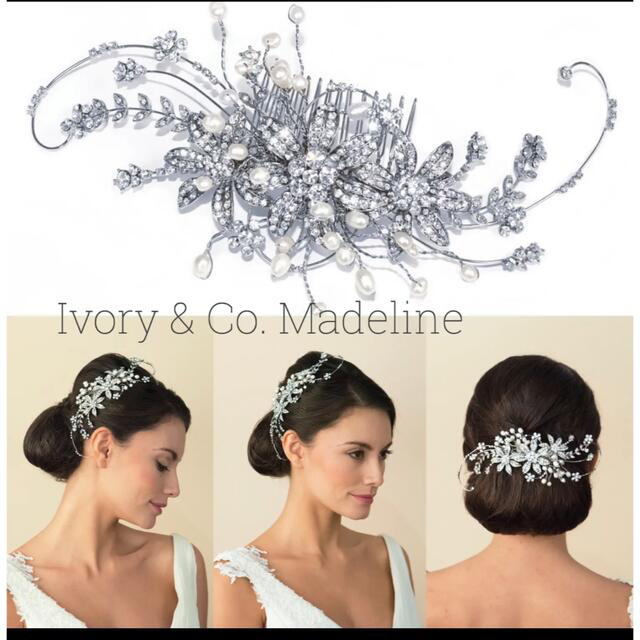 Ivory&co ヘッドドレス saskia 商品は状態確認 steelpier.com