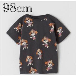 ザラキッズ(ZARA KIDS)の新品　パウパトロール　スカイ　Tシャツ 2〜3歳　98cm(Tシャツ/カットソー)