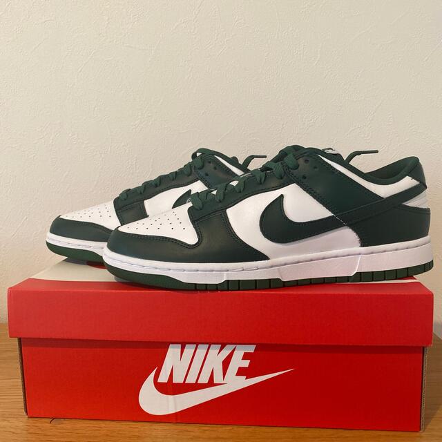 NIKE DUNK LOW RETRO TEAM GREENスニーカー