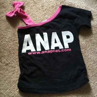 アナップキッズ(ANAP Kids)の90センチ☆ワンショルダートップス(Tシャツ/カットソー)