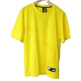 アディダス(adidas)の新品O（XL）★アディダス黄色/イエロー グラフィックT/GM3842(Tシャツ/カットソー(半袖/袖なし))