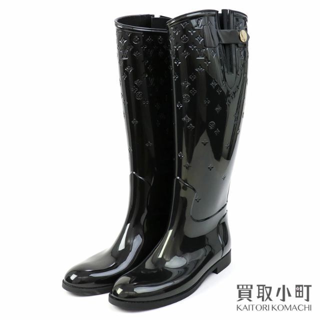 ルイヴィトン【LOUIS VUITTON】ドロップス・ライン ロングブーツ