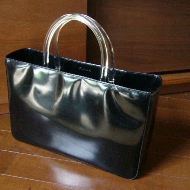 PRADA プラダ　バッグ　クリアハンドル