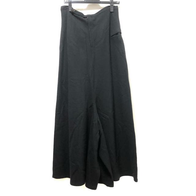 Yohji Yamamoto(ヨウジヤマモト)のヨウジヤマモト パンツ サイズ3 L - 黒 レディースのパンツ(その他)の商品写真