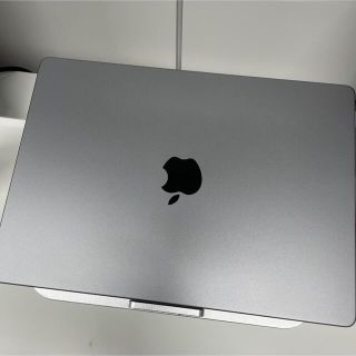 マック(Mac (Apple))のM1 Macbook Pro 14インチ 16GB 512GB US配列 美品(ノートPC)