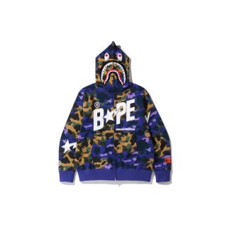 アベイシングエイプ(A BATHING APE)の超レア2XL新品！【BAPE X HERON PRESTON 】シャークパーカー(パーカー)