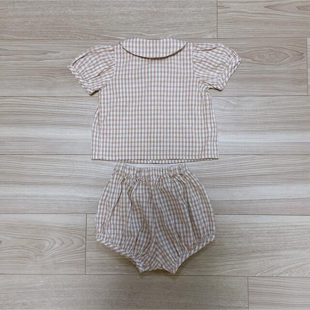 Caramel baby&child (キャラメルベビー&チャイルド)のアポリナ　Apolina WILMA SET picnic check  キッズ/ベビー/マタニティのキッズ服女の子用(90cm~)(その他)の商品写真