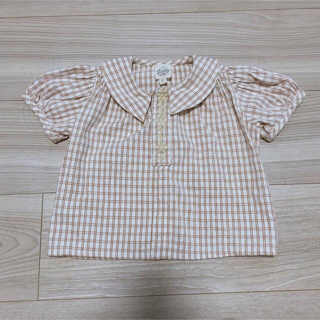 キッズ服女の子用(90cm~)アポリナ　Apolina WILMA SET picnic check