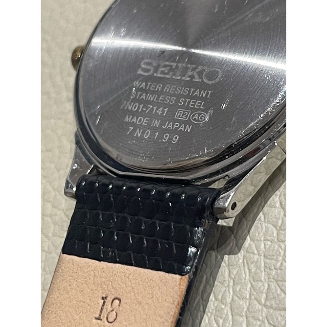 SEIKO(セイコー)のSEIKO セイコー　メンズ腕時計　バンド交換　電池新品 メンズの時計(腕時計(アナログ))の商品写真