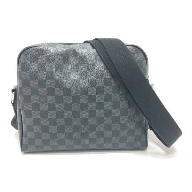 ルイヴィトン LOUIS VUITTON デイトンＰＭ N41408 ダミエグラフィット メッセンジャーバッグ ショルダーバッグ ダミエグラフィットキャンバス ブラック