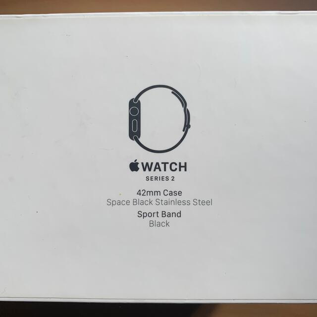 高品質通販 Apple Watch - Applewatch series2 ブラックステンレス