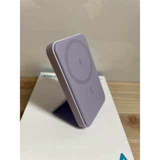 モバイルバッテリー　マグネット式　Anker(バッテリー/充電器)