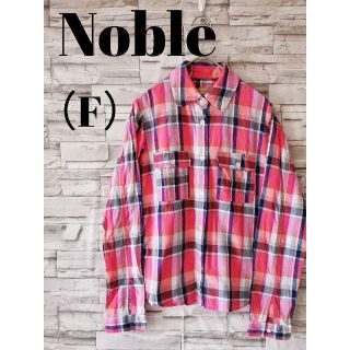 スピックアンドスパンノーブル(Spick and Span Noble)のNoble　スピック&スパンノーブル　チェックシャツ(シャツ/ブラウス(長袖/七分))