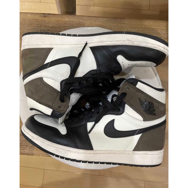 ランキング第1位 NIKE - エアジョーダン1 ダークモカ ユッキー様専用 予約取寄 ナイキ NIKE エア 26.5 モカ ダーク ハイ レトロ 1 ジョーダン スニーカー