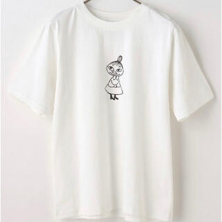 ムーミン　リトルミィTシャツ半袖トップスリトルミイ北欧　チュニック(Tシャツ(半袖/袖なし))