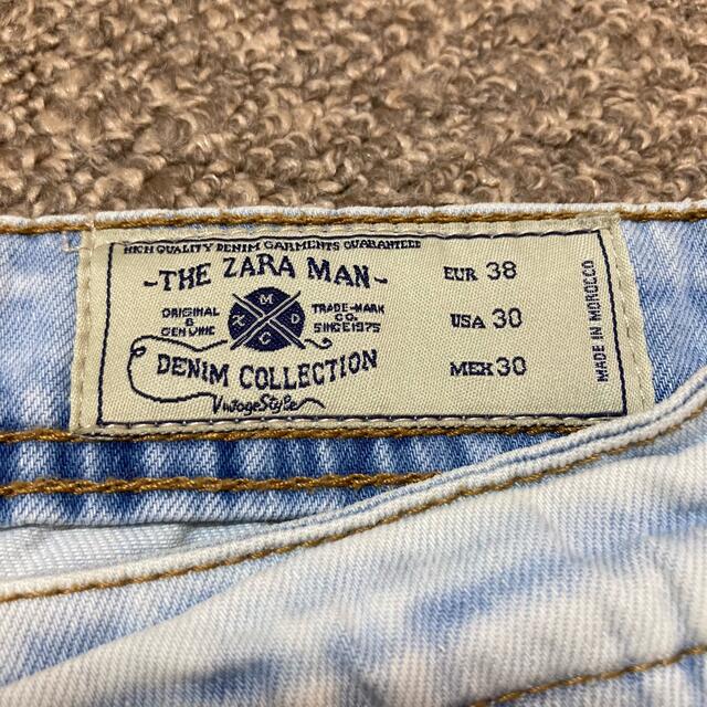 ZARA(ザラ)のザラマン ZARA MAN パンツ デニム ジーンズ ロング 水色 EUR 38 メンズのパンツ(デニム/ジーンズ)の商品写真