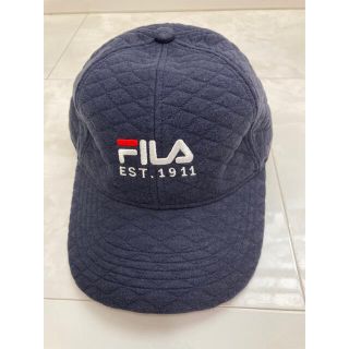 フィラ(FILA)の☆期間限定値下げ☆新品未使用　FILA フィラ キャップ　ネイビー(キャップ)