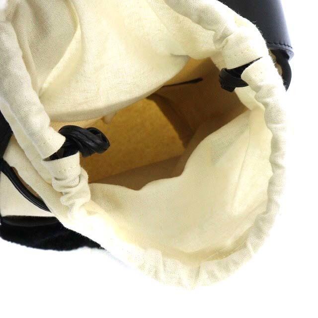 other(アザー)のアヤコ ムートンバッグ バケツバッグ ハンドバッグ 巾着 キャンバス 白 黒 レディースのバッグ(ハンドバッグ)の商品写真