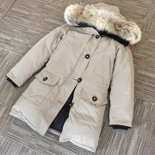 カナダグース(CANADA GOOSE)のカナダグース 国内正規品 ブロンテ タン レディース Sサイズ パーカーダウン(ダウンジャケット)