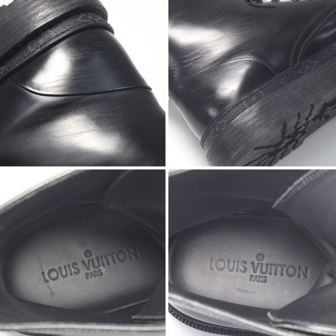 LOUIS VUITTON(ルイヴィトン)の$$ LOUIS VUITTON ルイヴィトン エンジニアブーツ サイズ6 1/2(25.5cm) MT0156 ブラック メンズの靴/シューズ(ブーツ)の商品写真