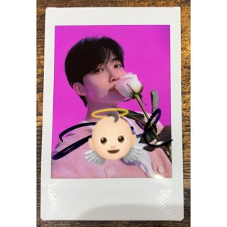 織り柄チェック SEVENTEEN HANABI インスタントフォト チェキ 直筆