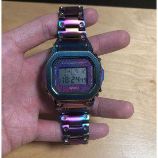 カシオ(CASIO)のCASIO G-SHOCK DW-5600DN カスタム 腕時計(腕時計(デジタル))