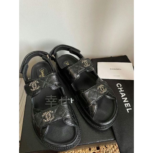 専用 美品 CHANEL キャビアスキンサンダル bodycontourz.com
