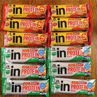 モリナガセイカ(森永製菓)のin protein BAR チョコ グラノーラ 2種12本 プロテインバー(プロテイン)