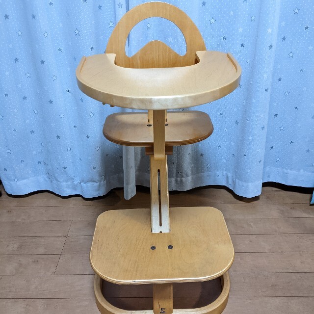 スウェーデン SVAN スヴァン 木製ベビーチェア スバン ハイチェア