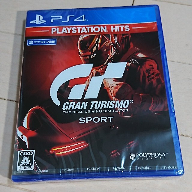 PlayStation4(プレイステーション4)の新品 グランツーリスモSPORT（PlayStation Hits） PS4 エンタメ/ホビーのゲームソフト/ゲーム機本体(家庭用ゲームソフト)の商品写真