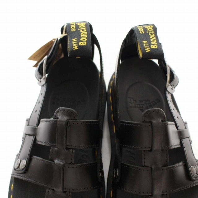 Dr.Martens(ドクターマーチン)のドクターマーチン TERRY タグ付き サンダル 24.5cm 黒 レディースの靴/シューズ(サンダル)の商品写真