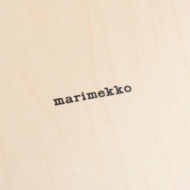 marimekko(マリメッコ)の専用 マリメッコ プライウッドトレイ　ピエニウニッコ　丸型 46cm インテリア/住まい/日用品のキッチン/食器(その他)の商品写真