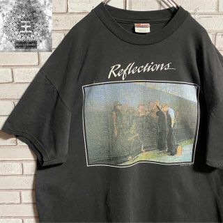 ヘインズ(Hanes)の90s 古着 リフレクションズ バンドT USA製 ビッグシルエット ゆるだぼ(Tシャツ/カットソー(半袖/袖なし))