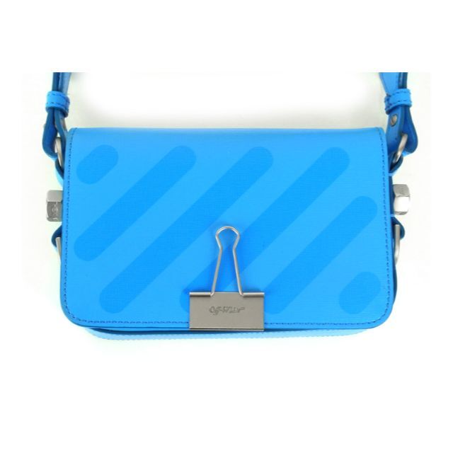 れはござい OFF-WHITE WHITE□バインダークリップショルダーバッグの