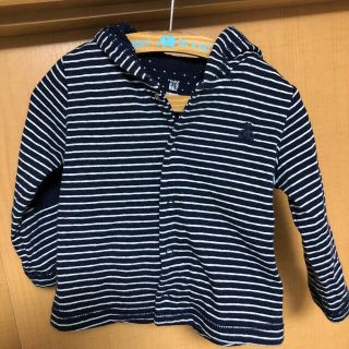 ベビーギャップ(babyGAP)の耳付き　パーカー　gap(カーディガン/ボレロ)