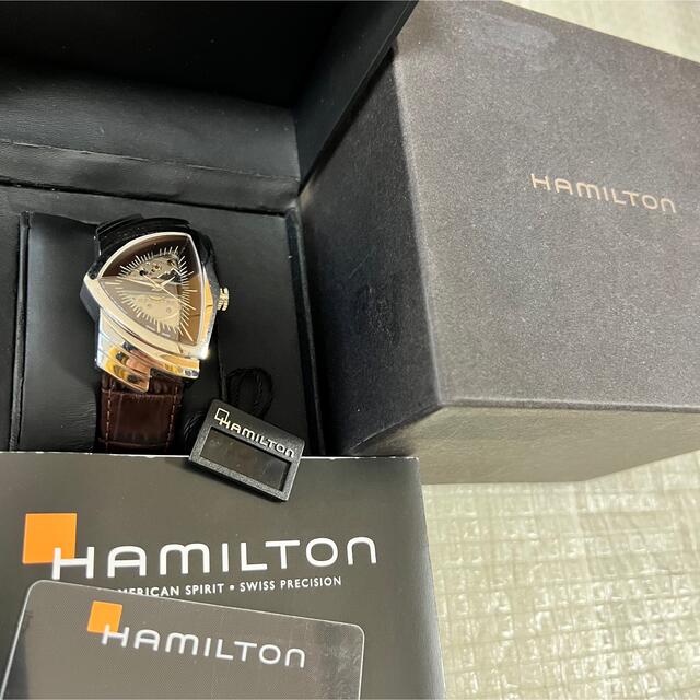 【今日の超目玉】  人気品！ - Hamilton HAMILTON ブラウン H245150 オートマチック ベンチュラ 腕時計(アナログ)