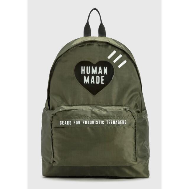 Human Made Back Packナイロンリップストップハートバックパック