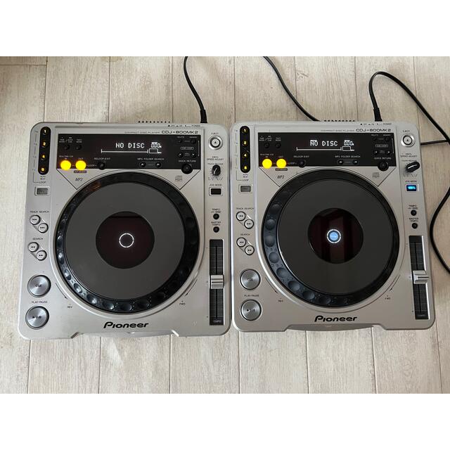 Pioneer CDJ-800MK2 パイオニア　2台