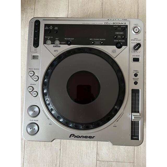 Pioneer DJ用CDプレーヤー　　CDJ-800MK2  本体のみ