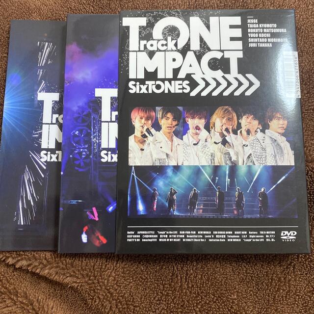 【新品/初回盤】SixTONES/TrackONE-IMPACT-2枚組DVD