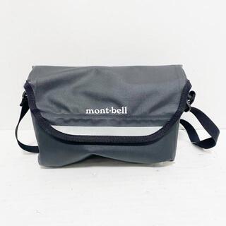 モンベル(mont bell)のモンベル ショルダーバッグ - 黒×グレー(ショルダーバッグ)