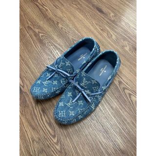 Louis Vuitton アリゾナライン モノグラムデニム ローファー