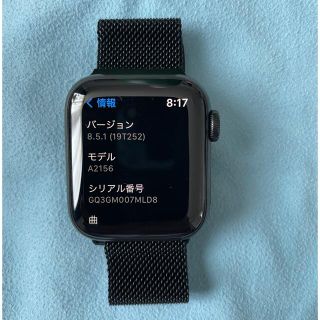 アップルウォッチ(Apple Watch)のApple Watch チタン　チタニウム　40mm (その他)