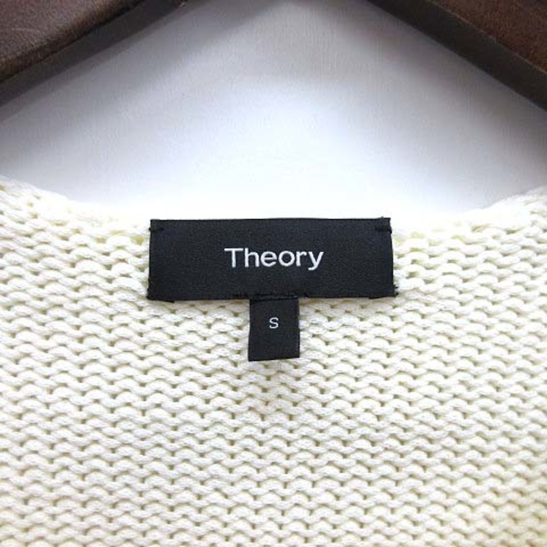 トップス theory - セオリー チャンキー スリット ニット セーター 長袖 2021SS 白 Sの通販 by ベクトル ラクマ店