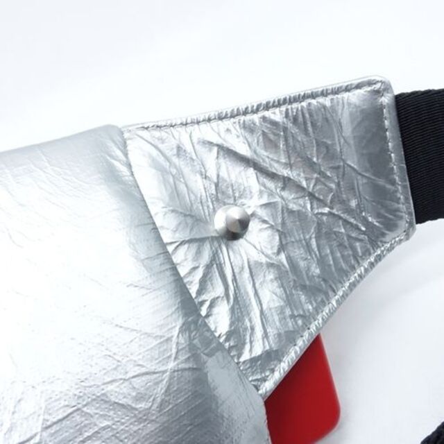 PALM ANGELS Metallic Waist Bag 4