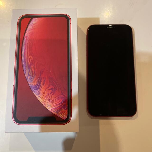 Apple アップル iphoneXR 128GB SIMフリー レッド　Red