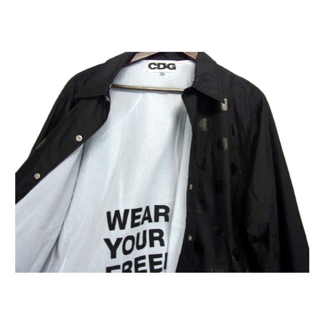 COMME des GARCONS(コムデギャルソン)のコムデギャルソンCDG■SZ-J0003 AD2020コーチジャケット メンズのジャケット/アウター(ナイロンジャケット)の商品写真