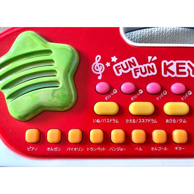 FanFanキーボード  キッズ/ベビー/マタニティのおもちゃ(楽器のおもちゃ)の商品写真