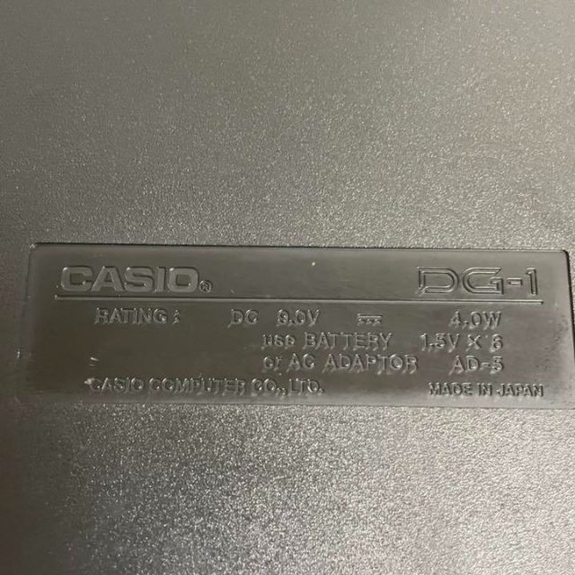 CASIO(カシオ)の★希少品★ デジタルギターCASIO DG-1 現状品 楽器のギター(エレキギター)の商品写真